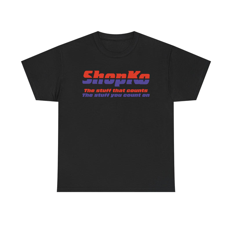 Load image into Gallery viewer, ShopKo The Stuff That Counts Orange Blue Logo Department Store T-shirt
