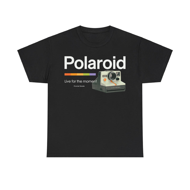 Load image into Gallery viewer, Polaroid &quot;Live for the Moment&quot; Commemorative T-Shirt
