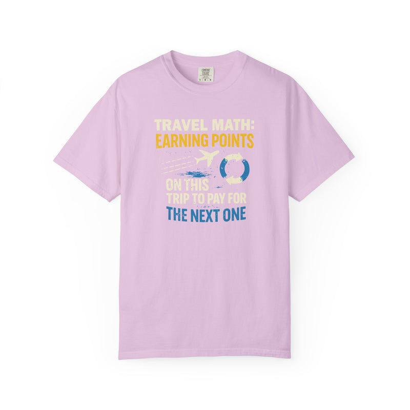 Load image into Gallery viewer, Travel Math Earning Points Credit Card Miles Travel T-shirt
