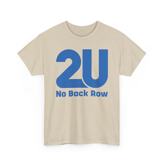 2U No Back Row T-Shirt Defunct Online Education Company Logo Tee Tech Startup