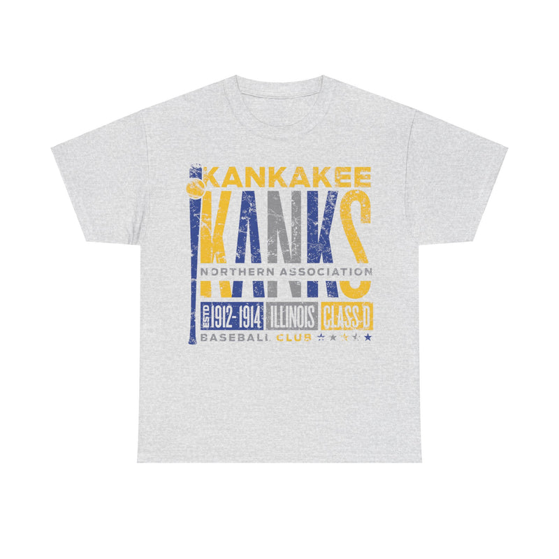 Load image into Gallery viewer, Kankakee Kanks Est 1912 Illinois Baseball T-shirt
