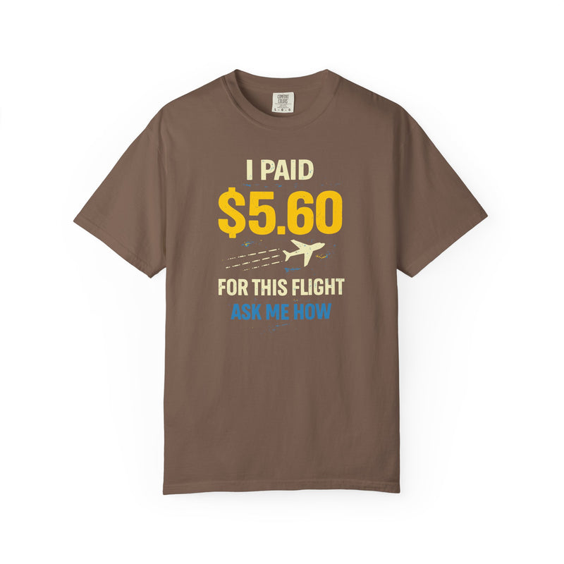 Load image into Gallery viewer, $5.60 Flight Credit Card Points Miles Travel Graphic T-shirt
