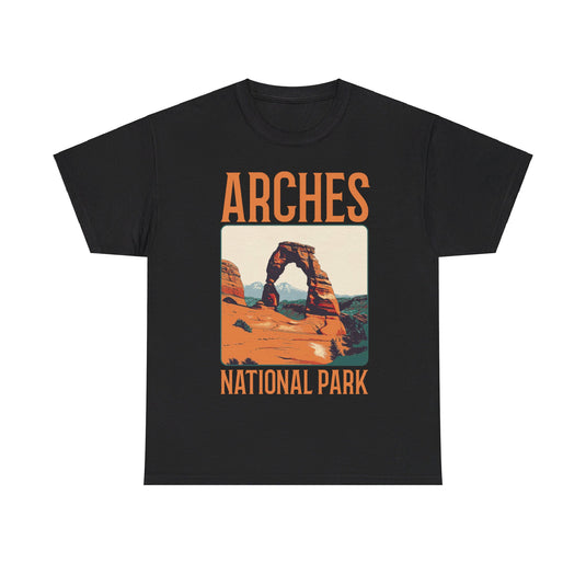 Arches National Park Utah Poster Print T-shirt