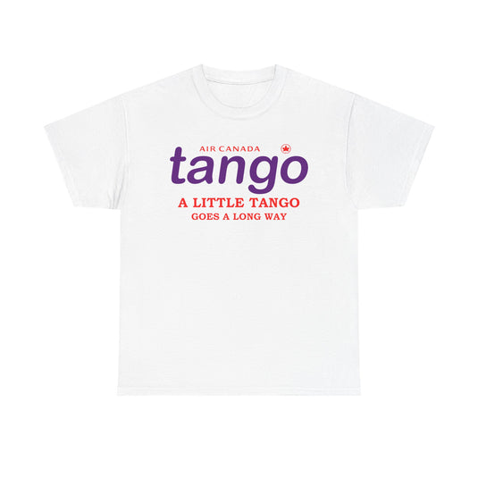 Air Canada Tango A Little Tango Goes a Long Way Vintage Airline Logo T-shirt