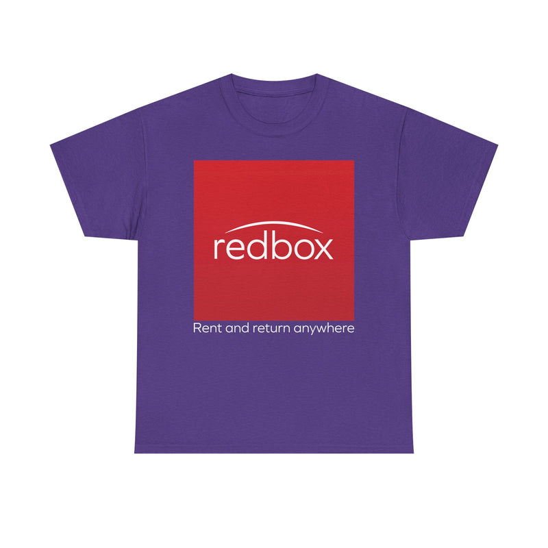 Load image into Gallery viewer, Redbox DVD Movie Rental Kiosk Red Square Logo Nostalgic T-shirt
