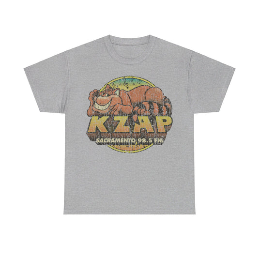 KZAP Sacramento 98.5 FM California Radio Station T-shirt