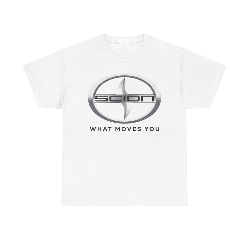 Load image into Gallery viewer, Scion What Moves You Toyota Division Logo Classic Automotive T-shirt
