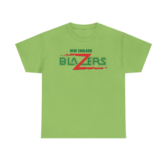 New England Blazers Major Indoor Lacrosse League 1989-1991 T-shirt