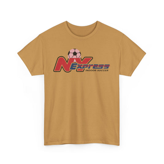 New York Express Major Indoor Soccer League 1986-1987 T-shirt