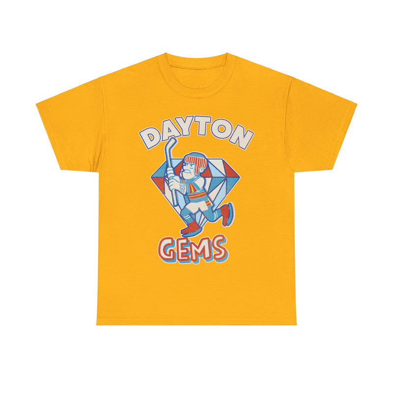 Load image into Gallery viewer, Dayton Gems Ohio Logo Hockey Team T-shirt
