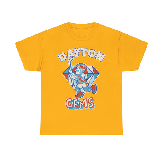 Dayton Gems Ohio Logo Hockey Team T-shirt