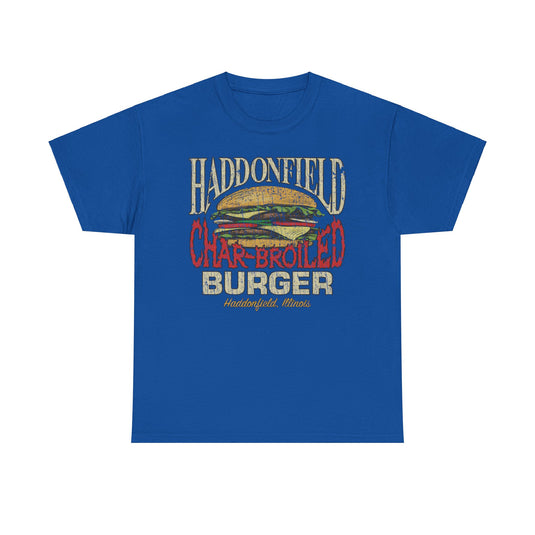 Haddonfield Char-Broiled Burger Illinois Restaurant T-shirt