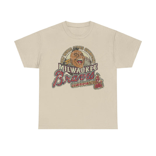 Milwaukee Braves World Champions Baseball Team T-shirt