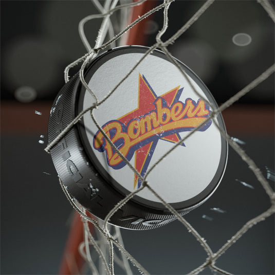 Dayton Bombers Ohio Hockey Puck