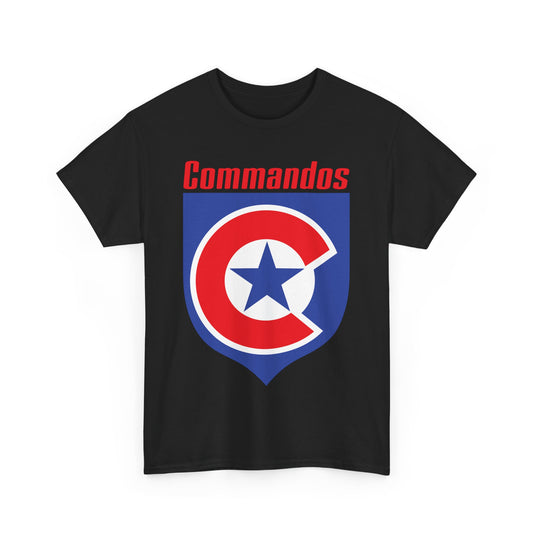 Maryland Commandos Arena Football League 1989 T-shirt