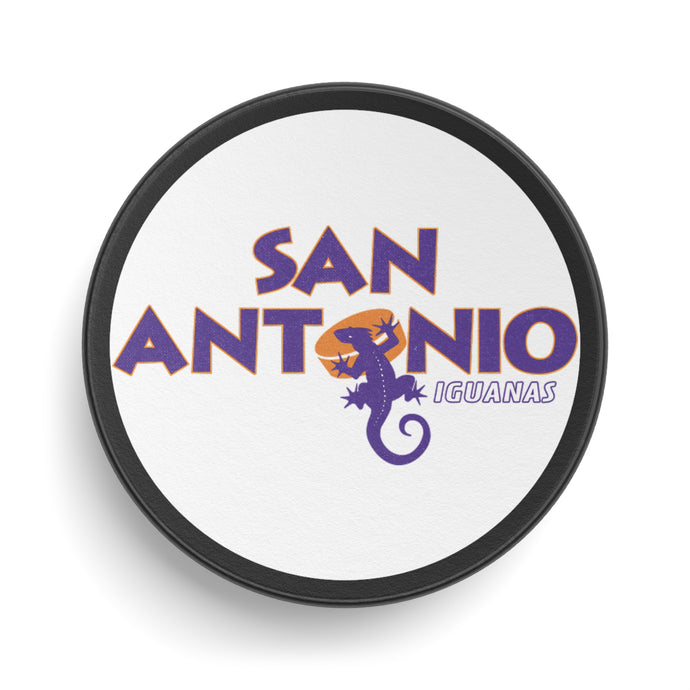 San Antonio Iguanas Texas CHL Hockey Puck