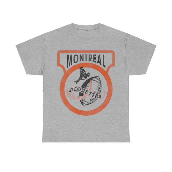 Montreal Alouettes Retro Nostalgic Football T-shirt