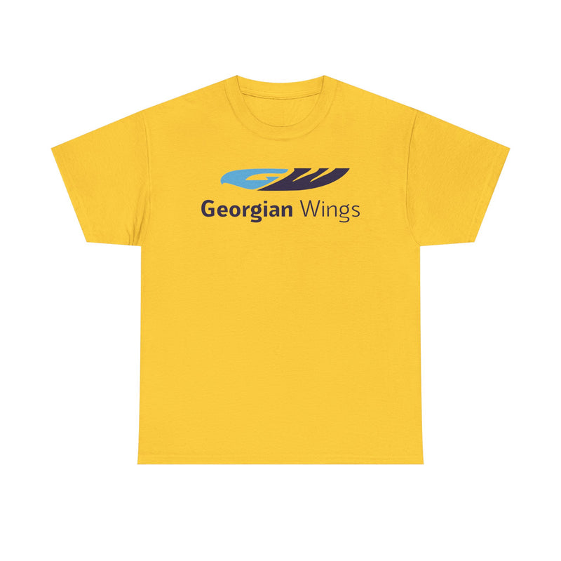 Load image into Gallery viewer, Georgian Wings Airlines Retro Logo T-Shirt Rare Aviation
