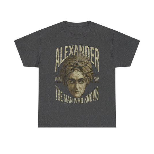 Alexander the Man Who Knows Mentalist T-shirt