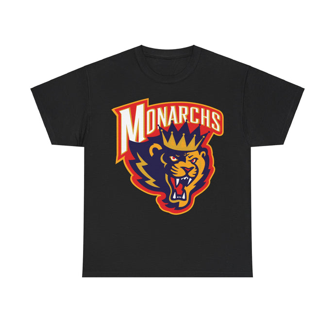 Carolina Monarchs Logo North Carolina Hockey Team T-shirt