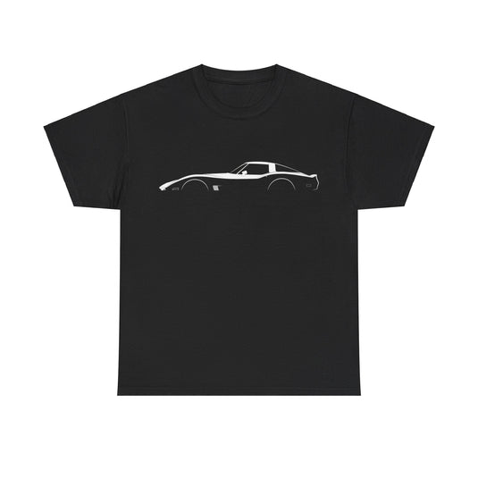 Chevrolet Corvette Collector Edition C3 Silhouette Car T-shirt