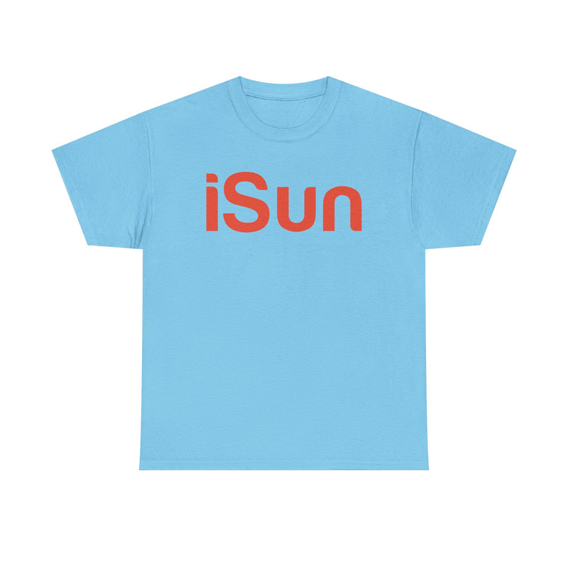 Load image into Gallery viewer, iSun T-Shirt Bankrupt Solar Energy Company Defunct Logo Tee
