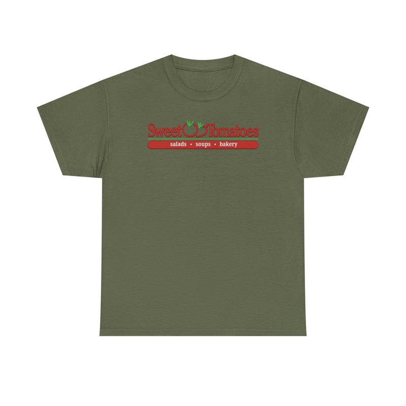 Load image into Gallery viewer, Sweet Tomatoes T-Shirt - Buffet Restaurant Industry Defunct Logo Tee
