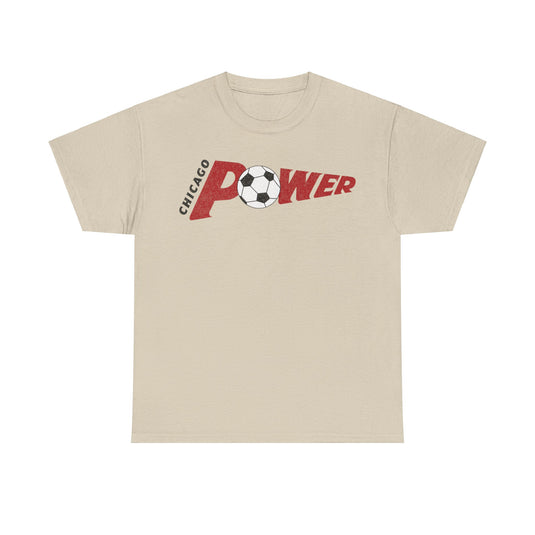 Chicago Power NPSL Soccer Retro Nostalgic T-shirt