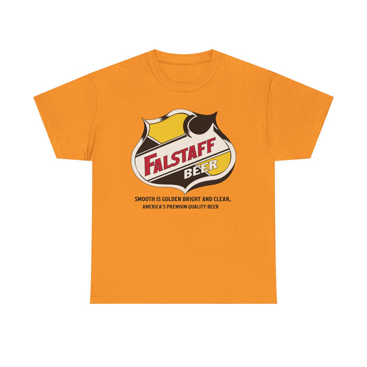 Falstaff Beer Premium Quality Logo Brewery Brand Missouri T-Shirt