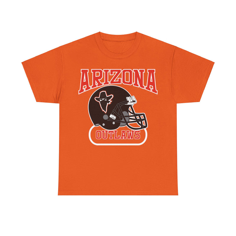 Load image into Gallery viewer, Arizona Outlaws Helmet Logo Football Team T-shirt
