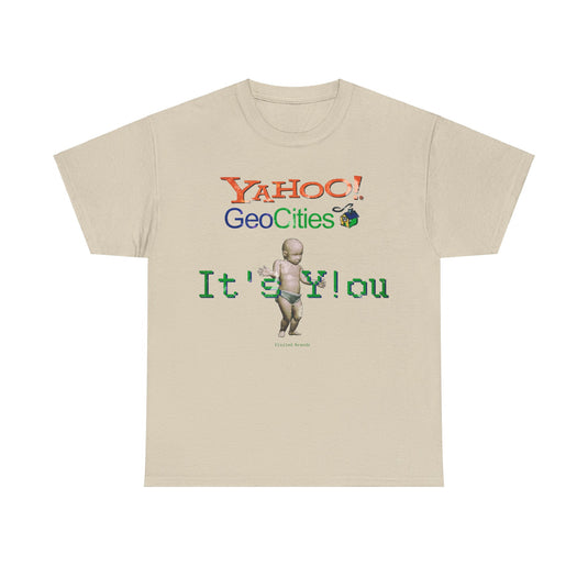 Geocities Internet Pioneer Website Nostalgic Tribute T-Shirt