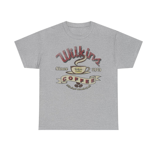 Wilkins Coffee 1923 Restaurant Nostalgic T-shirt