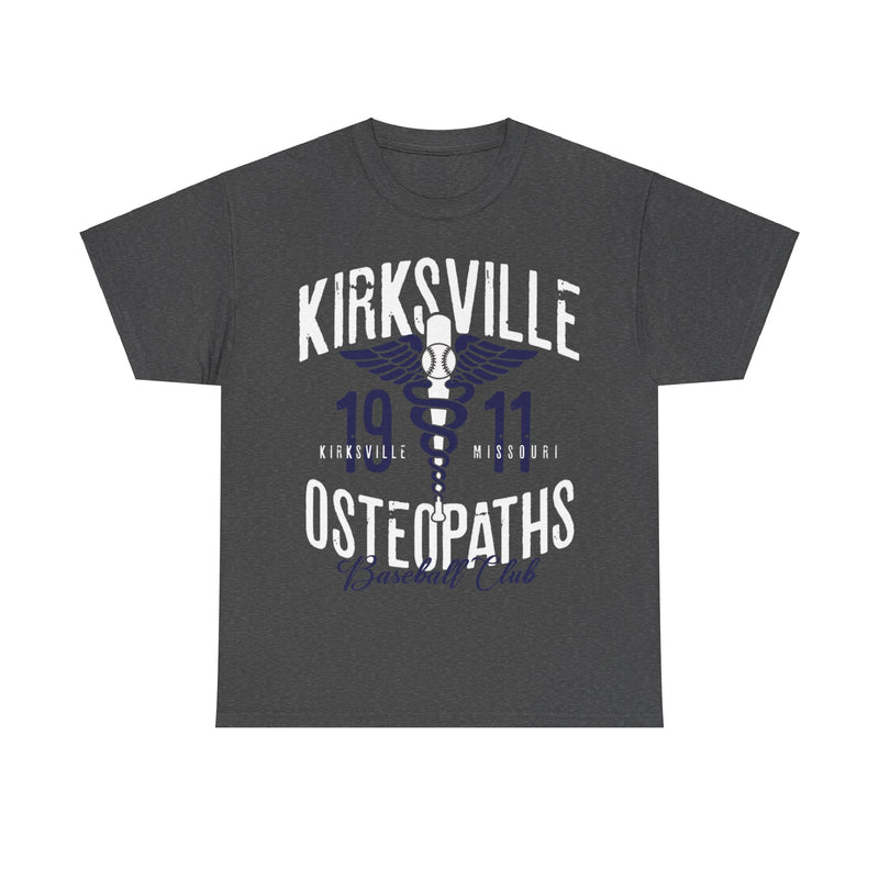 Load image into Gallery viewer, Kirksville Osteopaths Est 1911 Missouri Baseball T-shirt
