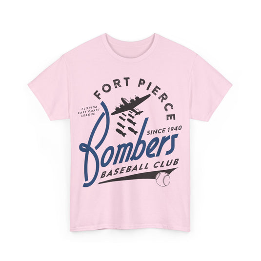 Fort Pierce Bombers Est 1940 Florida Baseball T-shirt