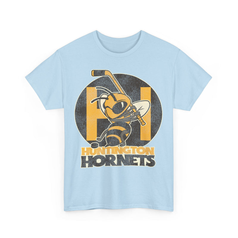 Load image into Gallery viewer, Huntington Hornets Hockey Team Nostalgic Logo T-shirt
