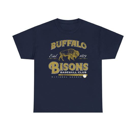 Buffalo Bisons Est 1879 New York Baseball T-shirt