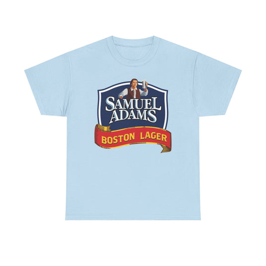 Samuel Adams Boston Lager Beer Logo Massachusetts T-Shirt