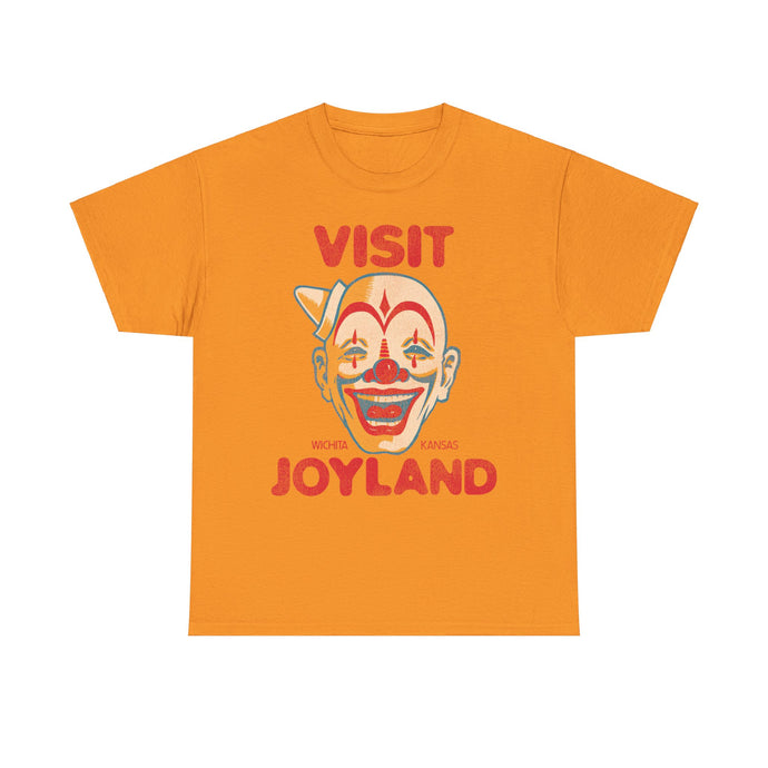 Visit Joyland Amusement Park 1949 Wichita Kansas Theme Park Clown T-shirt