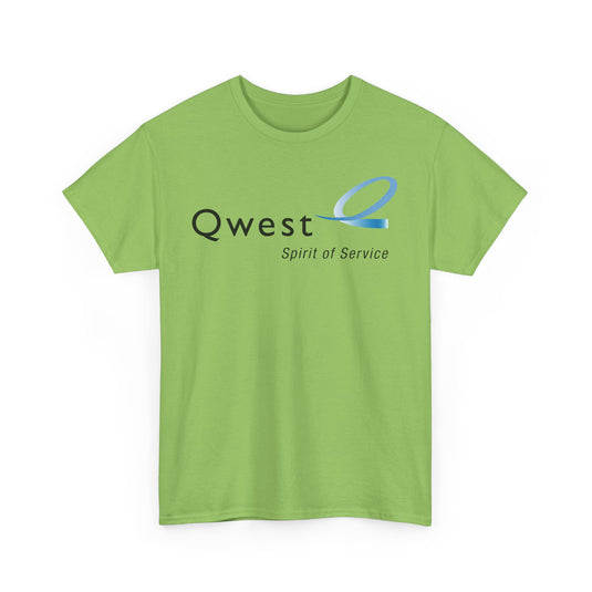 Qwest Spirit of Service Telecommunications Company Logo T-Shirt