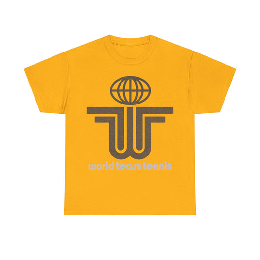 World Team Tennis Logo Retro Nostalgic T-shirt