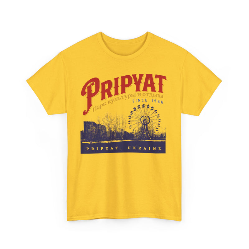 Load image into Gallery viewer, Pripyat Amusement Park Ukraine Nostalgic T-shirt
