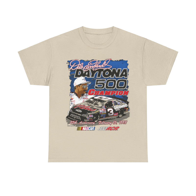 Load image into Gallery viewer, Dale Earnhardt Daytona 500 25th Anniversary Racing T-shirt
