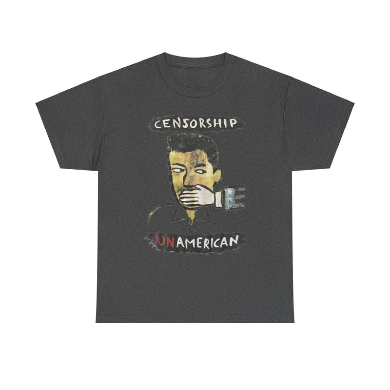 Load image into Gallery viewer, Censorship is Unamerican Political T-shirt
