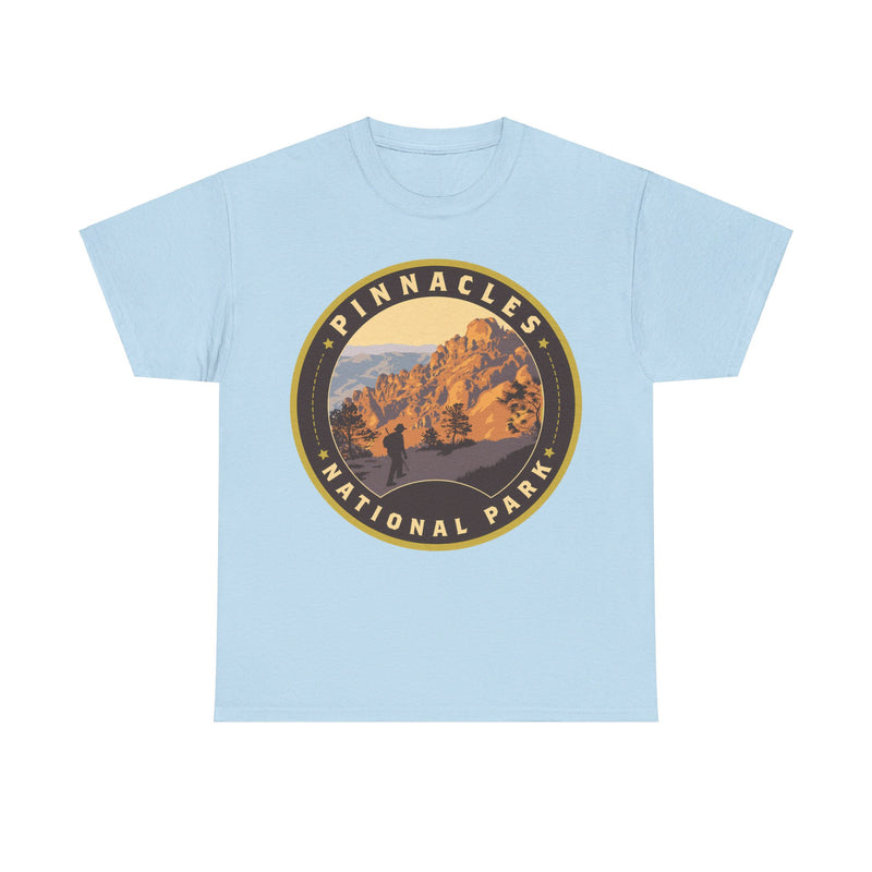 Load image into Gallery viewer, Pinnacles National Park California Round Logo T-shirt
