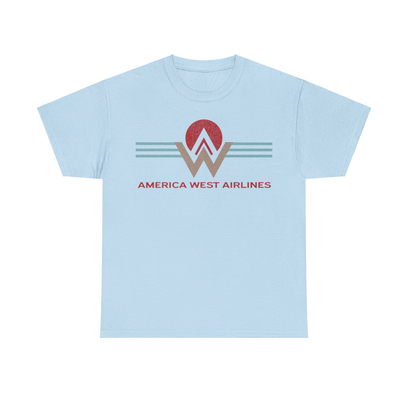 Load image into Gallery viewer, America West Airlines Logo Nostalgic Retro T-shirt
