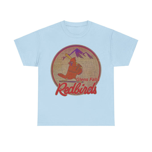 Glens Falls Redbirds New York Baseball Team T-shirt