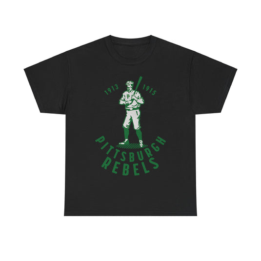 Pittsburgh Rebels Nostalgic Retro Baseball Team T-shirt