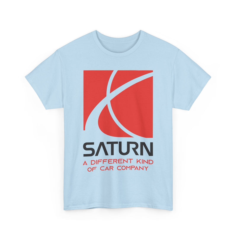 Load image into Gallery viewer, Saturn A Different Kind of Car Company Red S Logo T-shirt
