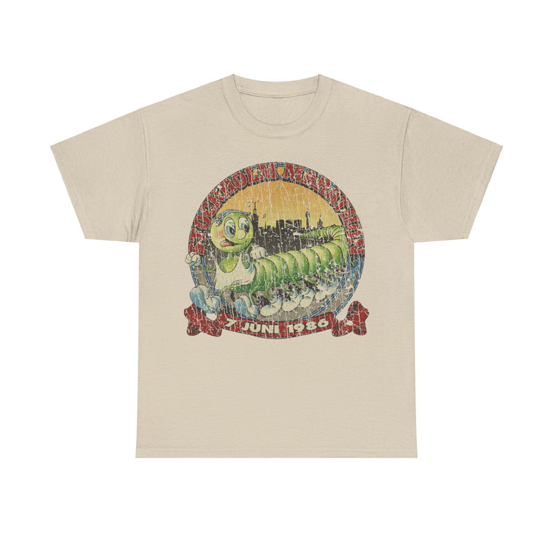 Load image into Gallery viewer, Stockholm Marathon 1986 Nostalgic T-shirt
