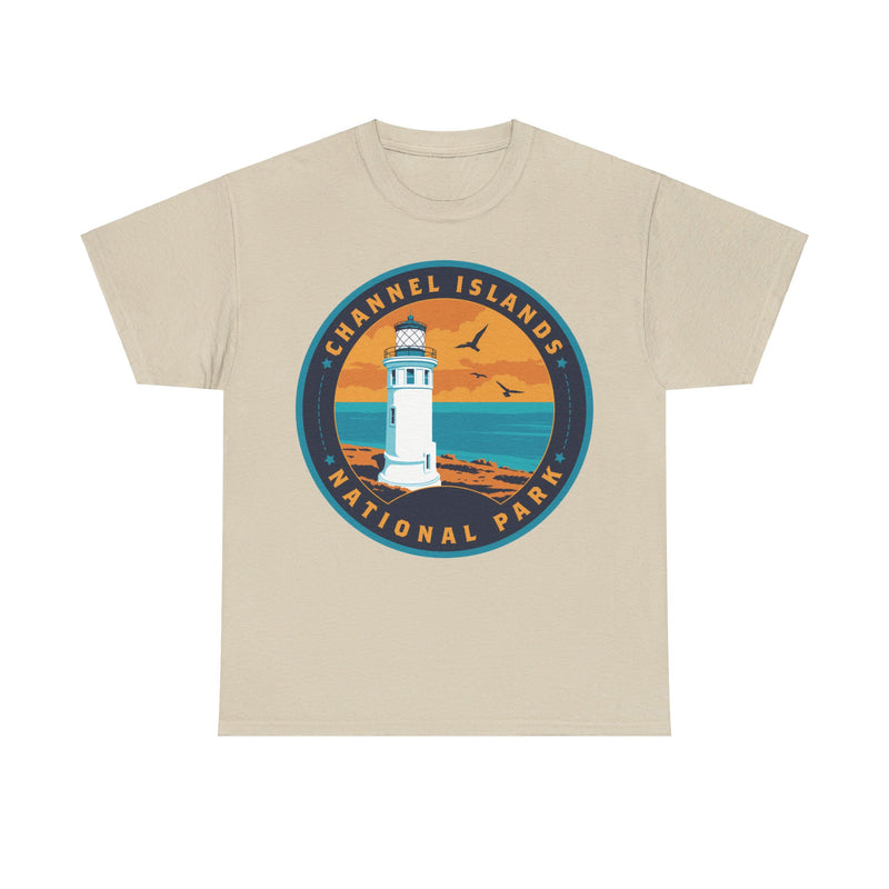 Load image into Gallery viewer, Channel Islands National Park California Round Logo T-shirt
